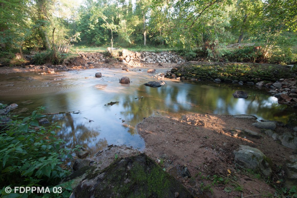 Restauration de la continuité écologique sur le Barbenan