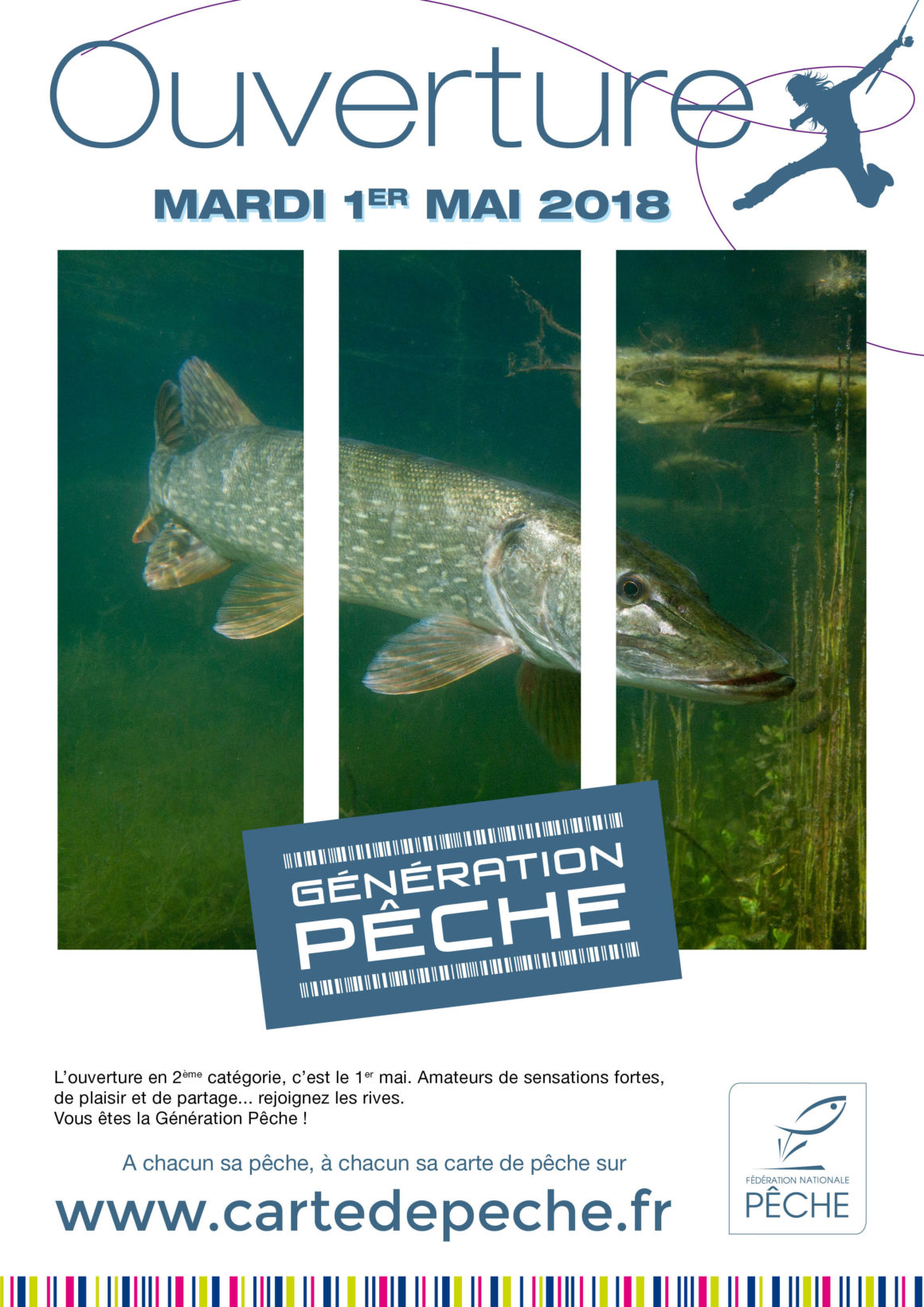 Mardi 1er mai : ouverture de la pêche des carnassiers en 2ème catégorie