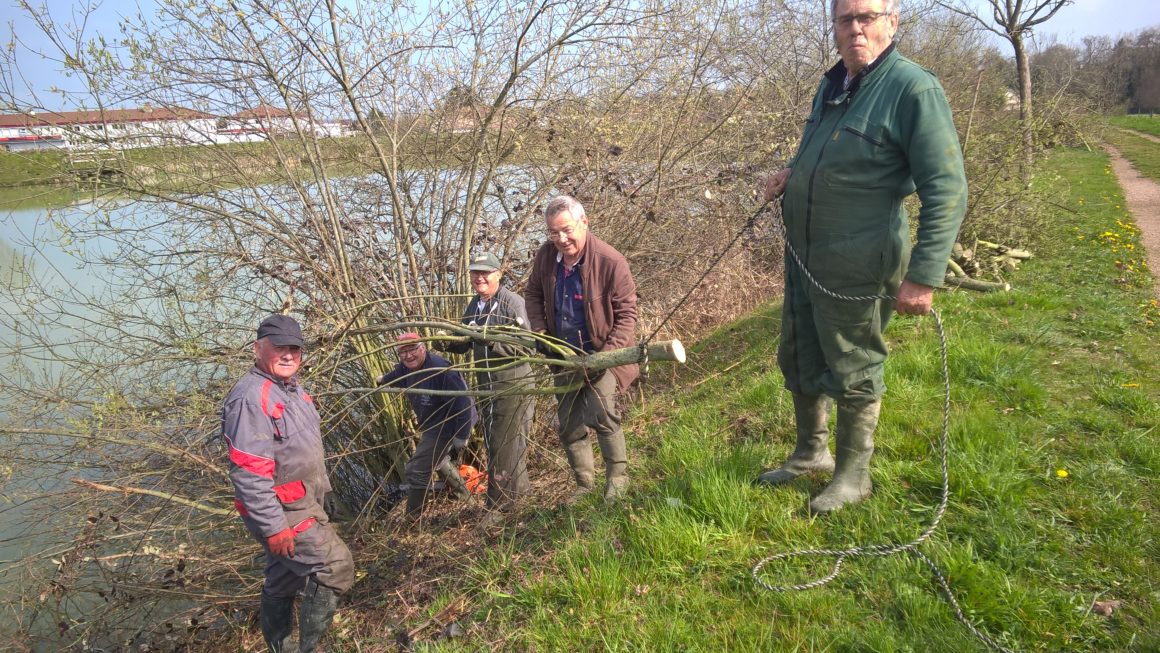 Nettoyage du bassin Maurice – AAPPMA Lapalisse