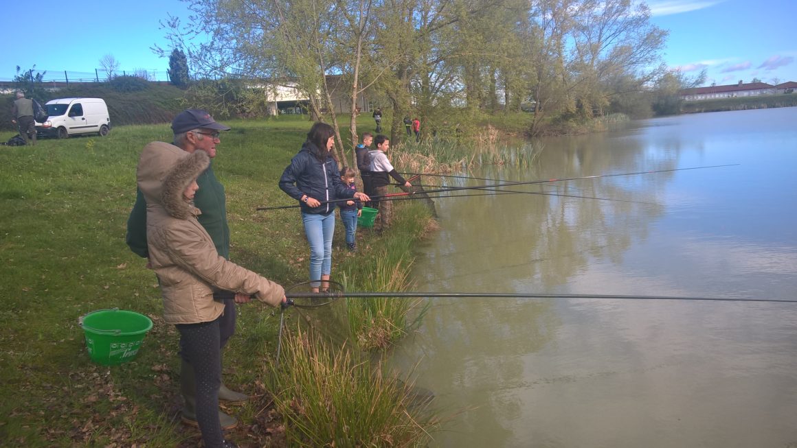 La 1ère journée de pêche au bassin Maurice à Lapalisse a été fructueuse