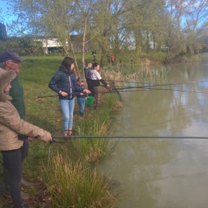 La 1ère journée de pêche au bassin Maurice à Lapalisse a été fructueuse