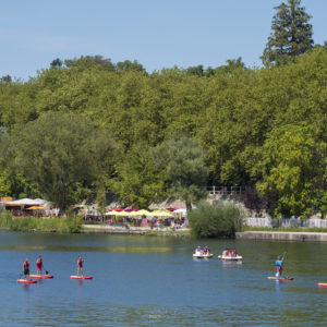 Le lac d’Allier à Vichy