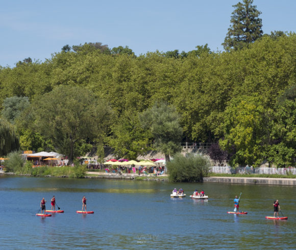 Le lac d’Allier à Vichy