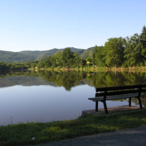 Déversement de truites au Lac des Moines