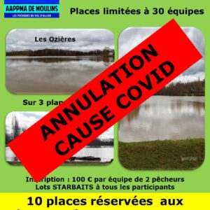 Enduro AAPPMA Moulins – Annulation