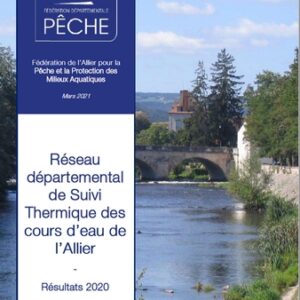 Suivi de la température des cours d’eau du département – Bilan 2020