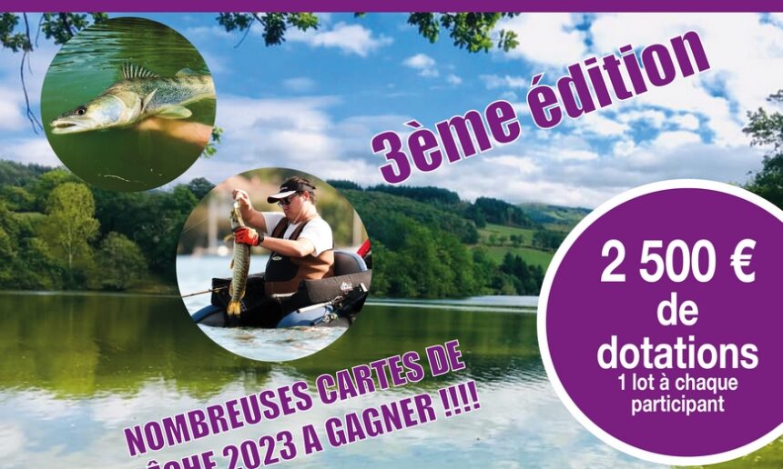 CONCOURS FLOAT-TUBE FEDERAL – 3ème édition – Lac de Saint Clément