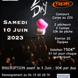 Concours “Carpe au ZIG” au plan d’eau de Pirot le samedi 10 juin 2023