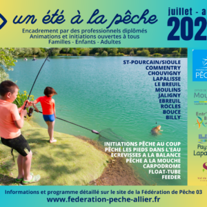PROGRAMME DES ANIMATIONS PECHE – ETE 2024