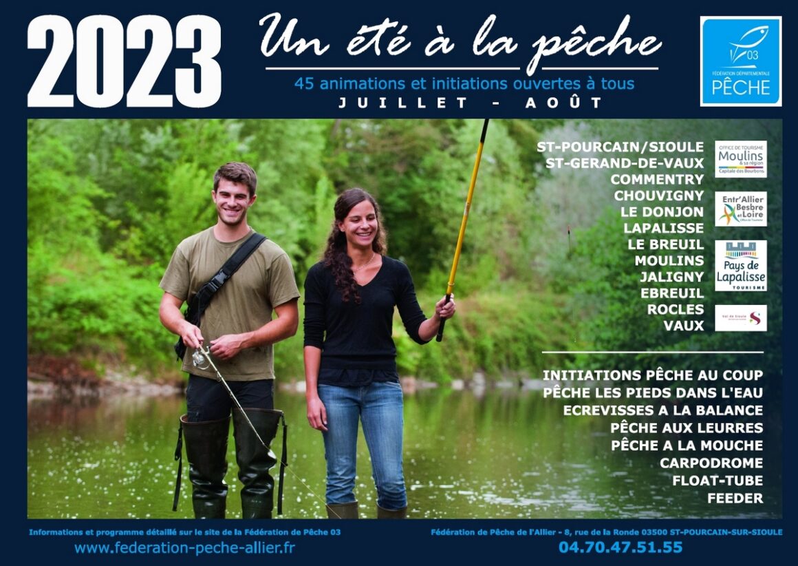 PROGRAMME DES ANIMATIONS PECHE – ETE 2023