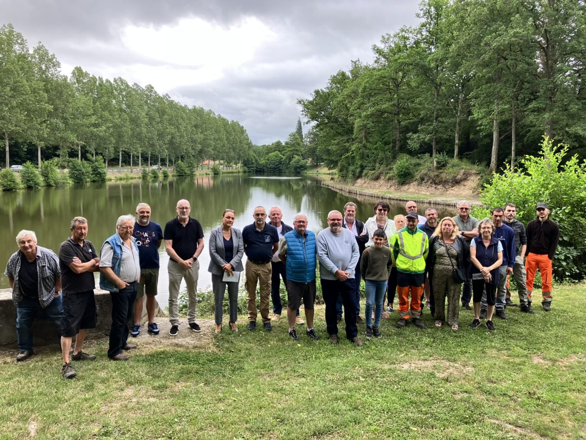 Inauguration des aménagements au plan d’eau de Bezenet