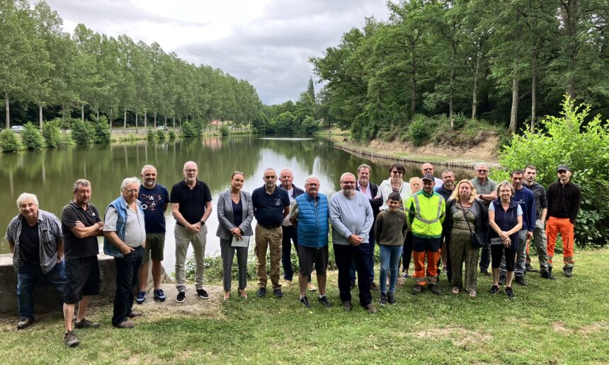 Inauguration des aménagements au plan d’eau de Bezenet