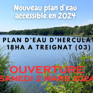 Un nouveau plan d’eau accessible en 2024 pour les pêcheurs !