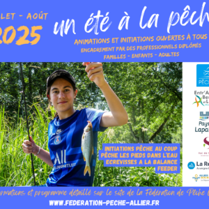 PROGRAMME DES ANIMATIONS PECHE – ETE 2025