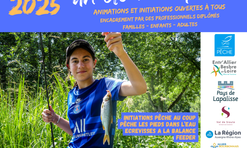 PROGRAMME DES ANIMATIONS PECHE – ETE 2025