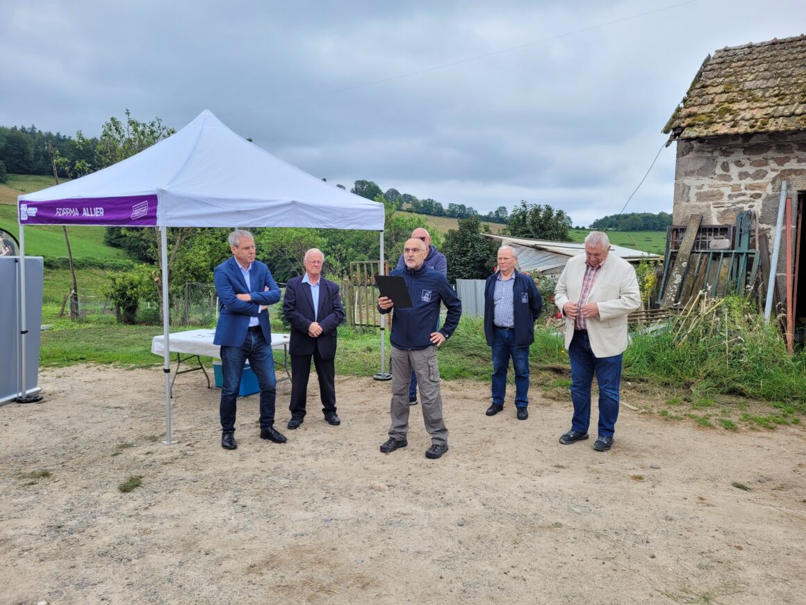 INAUGURATION DES TRAVAUX DE RESTAURATION DE LA TÊTE DE BASSIN VERSANT DU VAREILLE
