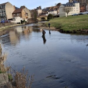 Belle ouverture de la pêche à la truite sur la Besbre