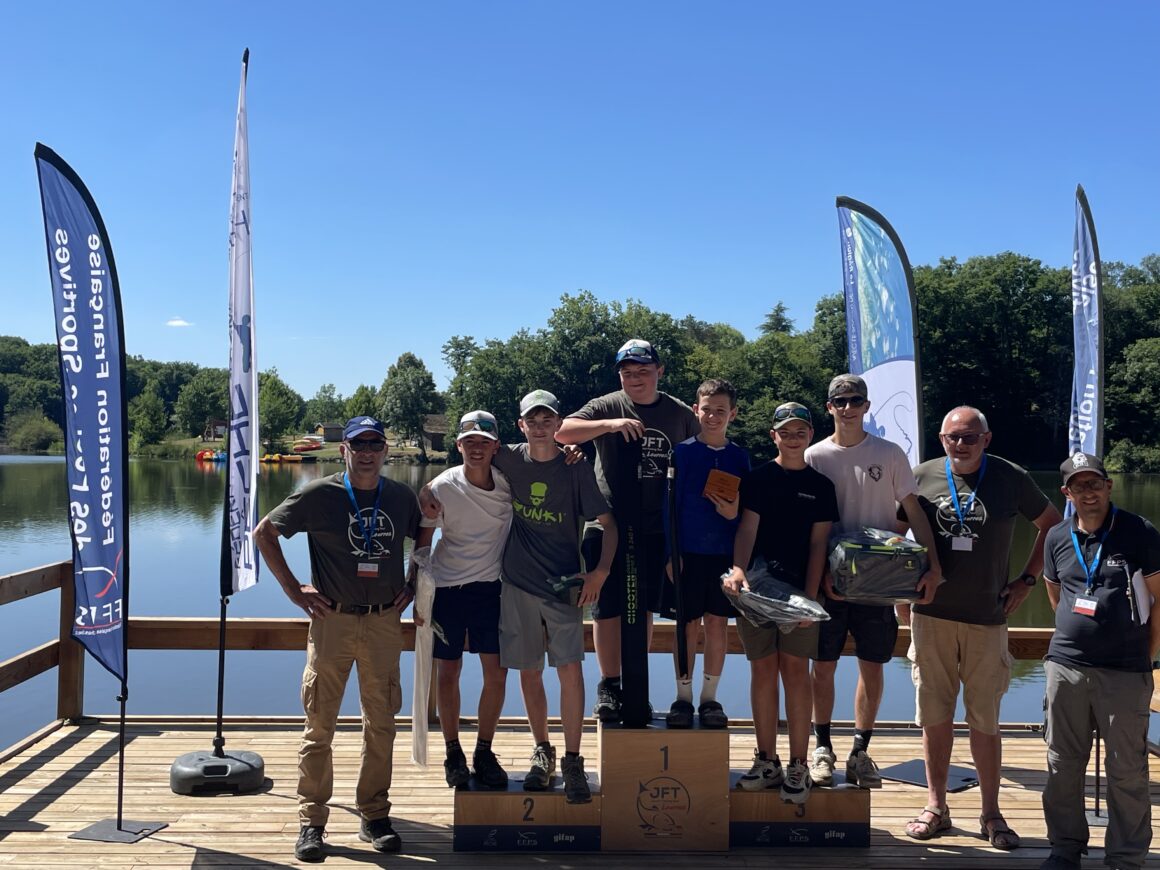 Le département de l’Allier brille lors des manches régionales du Junior Fishing Tour !