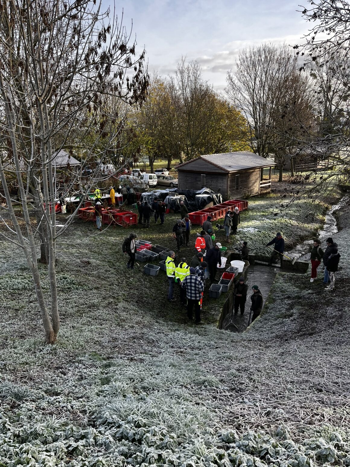 Vidange du plan d’eau de Bellenaves : une opération réussie