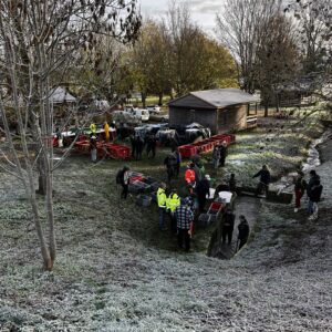 Vidange du plan d’eau de Bellenaves : une opération réussie