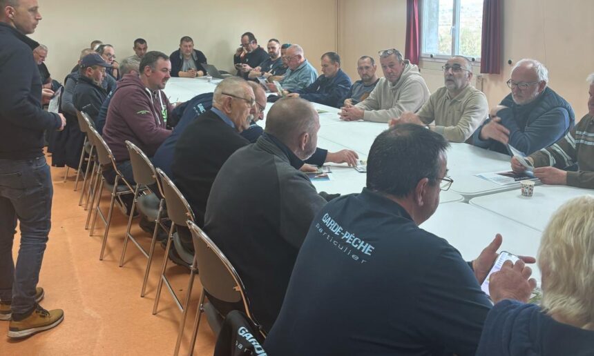 Réunion annuelle des Gardes-Pêche Particuliers du département de l’Allier Réunion annuelle des Gardes-Pêche Particuliers du département de l’Allier