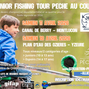 JUNIOR FISHING TOUR COUP, C&rsquo;EST REPARTI