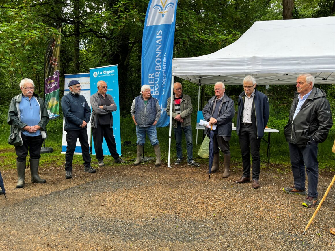 Inauguration des travaux de restauration écologique du Lamaron Inauguration des travaux de restauration écologique du Lamaron