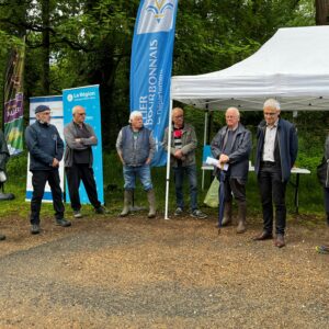 Inauguration des travaux de restauration écologique du Lamaron Inauguration des travaux de restauration écologique du Lamaron