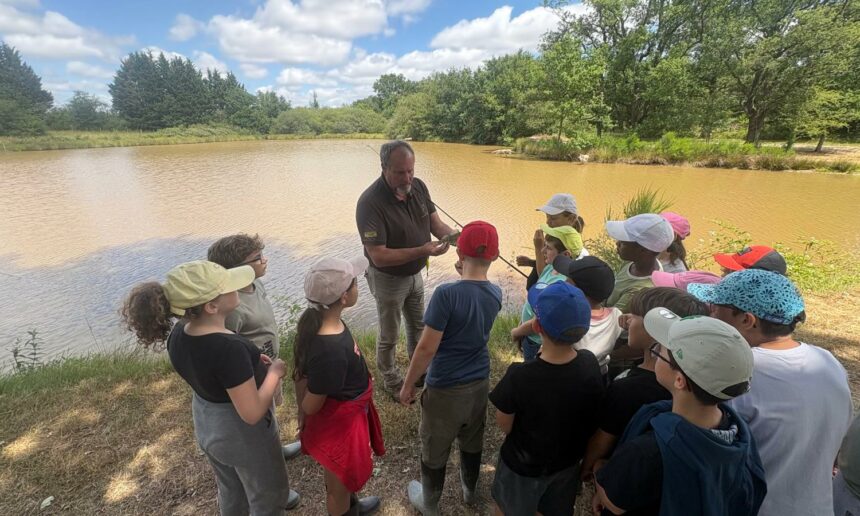 Une semaine riche en découvertes pour les jeunes pêcheurs de l’Allier ! Une semaine riche en découvertes pour les jeunes pêcheurs de l’Allier !