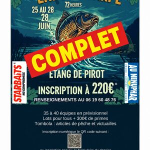 Etang de Pirot – pêche réservée du 25 au 28 juin (manifestation AAPPMA) Etang de Pirot – pêche réservée du 25 au 28 juin (manifestation AAPPMA)